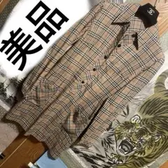 BURBERRY バーバリー　ミニワンピース　ワンピース　長袖シャツ　 M 2026年最新】BURBERRY レディース ミニワンピースの人気アイテム