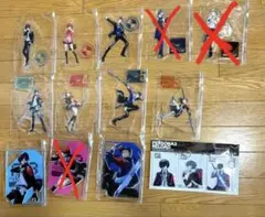 ペルソナ5 ペルソナ3アクリルスタンド.ブロックセット 16体 - メルカリ