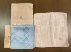 BURBERRY バーバリー タオル&ハンカチ 4枚セット