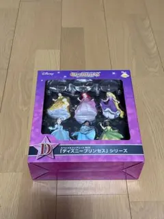 happyくじ　Disney ディズニープリンセス 6体セット