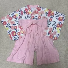 袴ロンパース 80センチ