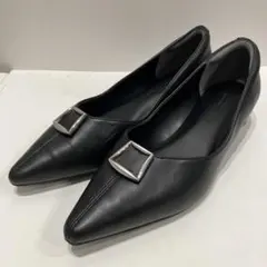 green label relaxing ポインテッド バックル パンプスのサムネイル