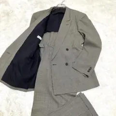 訳あり　ポールスミス　ダブル　スーツ　千鳥格子