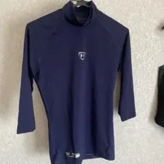 アンダーアーマー ネイビー &ブラック2枚セットタートルネック アンダーシャツ