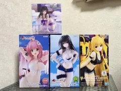 【To LOVEる】 ララ / 金色の闇 / 古手川唯 ×2 フィギュア 4点