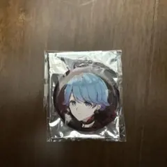 青い髪のキャラクター缶バッジ