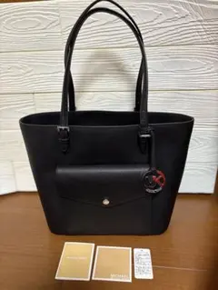 【極美品】　MICHAEL KORS マイケルコース　ブラック トートバッグ