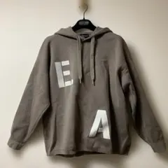 【Used】エンポリオ・アルマーニ ニットパーカー ベージュ サイズM～L エンポリオ アルマーニ EMPORIO ARMANI EA7 EMPORIO ARMANI パーカー