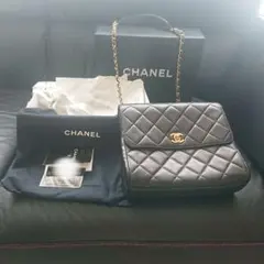 極美品♡CHANEL ワイルドステッチ ネイビー チェーンバッグ マトラッセ