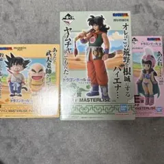 ドラゴンボール一番くじ　A賞孫悟空&クリリン　C賞ヤムチャ　E賞チチの3点セット