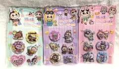 新作　大人気‼️ ウォーターシール　水シール　３枚セット　ラブブ