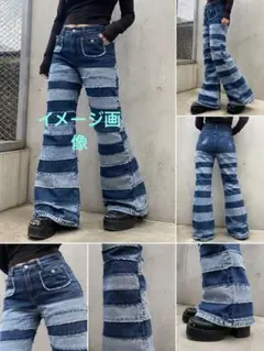 t*9様 zana di Design dye flare pants t*9様 zana di Design dye flare pants - メルカリ