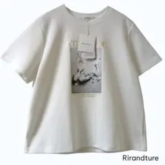 タグ付き Rirandture パール フォトプリント Tシャツ 2のサムネイル