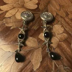 VTG 90s GAULTIER Smoky Bijou Earringsのサムネイル
