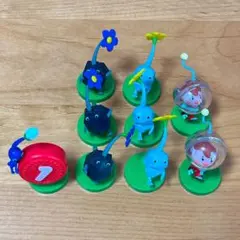 ピクミン チョコエッグ 岩ピクミン、氷ピクミン、青ピクミン、新人レスキューセット