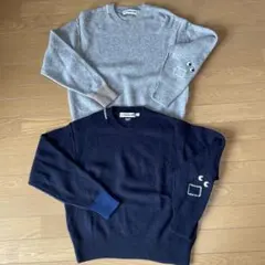 アニヤハインドマーチ　ユニクロ　コラボグレーセーター