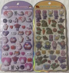 ズートピア　ベイマックス　コットンパフィー　シール　ディズニー　新品　正規品