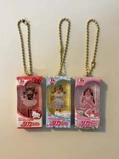 リカちゃん サンリオコラボ　3個セット　キティちゃん、マイメロ、シナモン