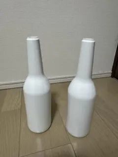 フレアバーテンディング　練習用フレアボトル750ml 無地　2個セット