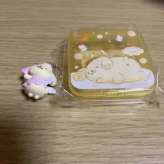 ポムポムプリン キーホルダーとケースセット