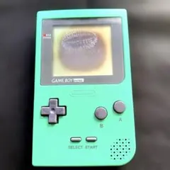 [ジャンク品]ゲームボーイポケット グリーン本体のみ
