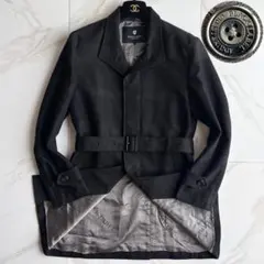 人気◆ブラックレーベルクレストブリッジ トレンチコート シャドーチェック M