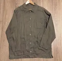 美品　90s エディーバウアー リネン　カバーオール コート　ジャケット　大きい