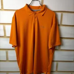 90s古着Columbia コロンビア ポロシャツ オレンジのサムネイル