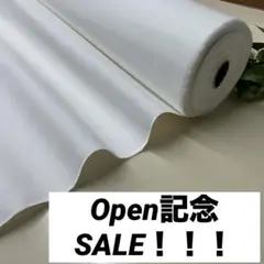 接着芯　布タイプ　セミハード　オフ白　片面アイロン接着　長さ2ｍ