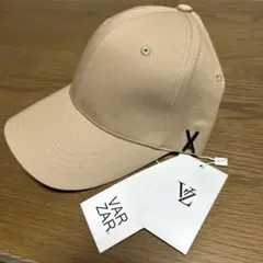 新品未使用VARZAR バザールキャップ　ベージュ　タグ付き　韓国ファッション