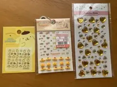 ポムポムプリン ネイルシール　デコセット　デコレーションシール