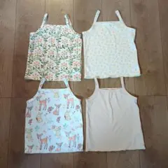 【値下げ】4枚セット ベビー タンクトップ 2-3Y