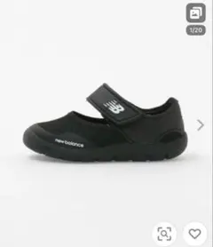 New Balance ベビーシューズ 15cm ブラック