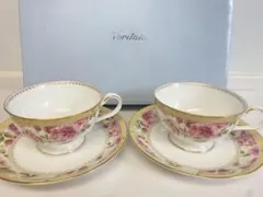 Noritake ピンクローズ ティーカップ2個セット