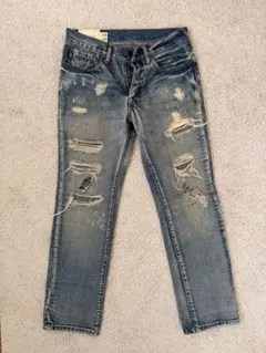 Abercrombie&FITCH アバクロ　ダメージ　デニムパンツ　30