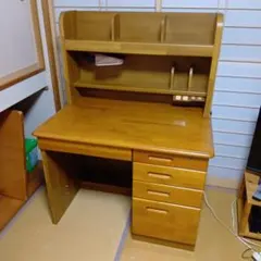 浜本工芸】学習机 3点セット ②袖机のみ - メルカリ