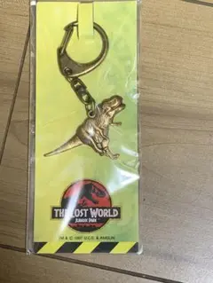 新品　ザ・ロストワールド　ジュラシックパーク　恐竜キーチェーン　キーホルダー