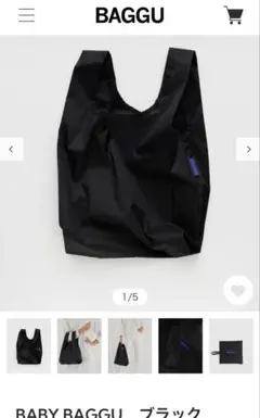 BABY BAGGU ブラック
