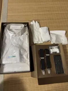 アクアグラツィエ新郎シャツセットL サイズ