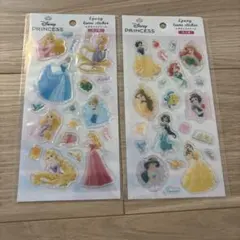 ディズニープリンセス エポキシシール 2シート
