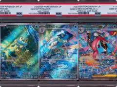 メガゲッコウガex SAR 進化ライン PSA10 3連番 - メルカリ