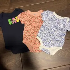 babygapロンパース3点セット