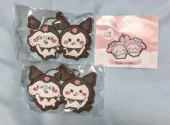 ちいかわ × サンリオキャラクター なかよしラバーマスコット モモンガ