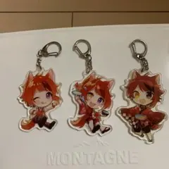すとぷり　アクリルキーホルダー　3個セット 莉犬