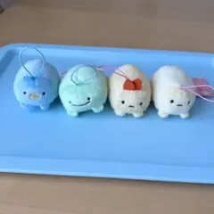 すみっコぐらしゴムひも付きマスコット