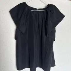 YECCA VECCA 半袖 ブラウス ブラック Fサイズのサムネイル
