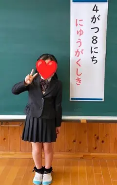 入学式　卒園式　冠婚葬祭 女の子　スーツ5点セット 110cm 120cm