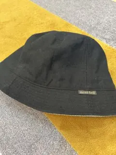 mont-bell バケットハット ブラック グリーンチェック