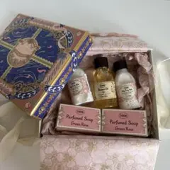 新品 SABON ボディケアセット グリーンローズ 3点ギフトセット サボン