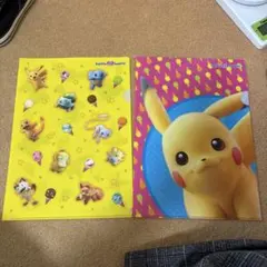ポケモン ピカチュウ クリアファイル 2枚セット 31アイスクリーム　非売品